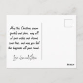 Australische kerst briefkaarten Vlag Kangoeroe Vro (Achterkant)