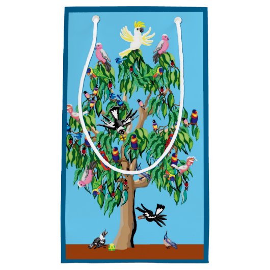 Australische kerstboom klein cadeauzakje (Voorkant)