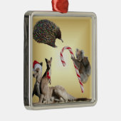Australische kerstdieren metalen ornament (Rechts)