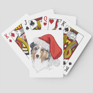 Australische Kerstmis van de Herder Pokerkaarten