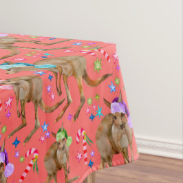 Australische kerstroze Kangaroo Tafelkleed