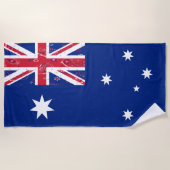 Australische keukenhanddoek voor de vlag strandlaken (Voorkant)