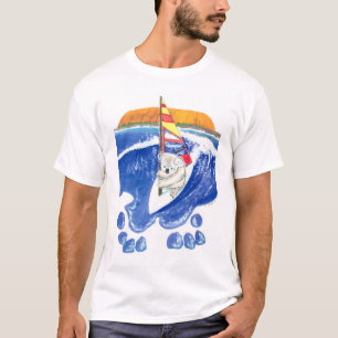 Australische Kinder Koala Beer Surfing Shirt