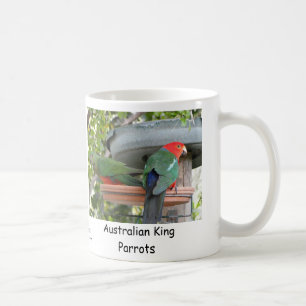 Australische King Parrots Koffiemok