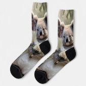 Australische Koala Beer Witte Bruiloft, Sokken (Links)