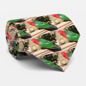 Australische koning Parrot (rood en groen) Stropdas (Opgerold)