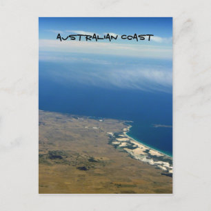 Australische kust briefkaart