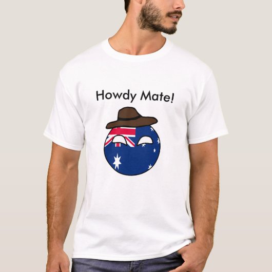 Australische landenbedekking t-shirt (Voorkant)