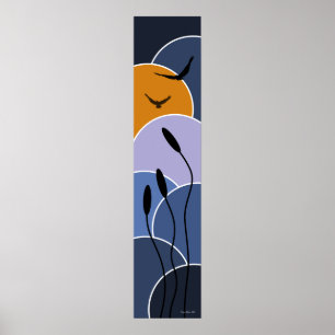 Australische landschappen 1 Premium Matte Canvas a Poster
