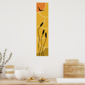 Australische landschappen 2 Premium Matte Canvas a Poster (Keuken)