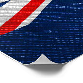 Australische ledervlag poster (Hoek)