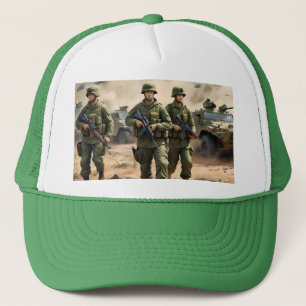 Australische leger Voet Soldaten, Jongens Tshirt Trucker Pet