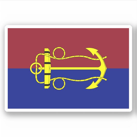 Australische marine sticker (Voorkant)