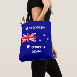 Australische mode van de vlag & de G-dag / Austral Draagtas