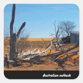 Australische outback sticker