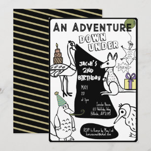 Australische pagina voor het kleuren van dieren Ki Kaart