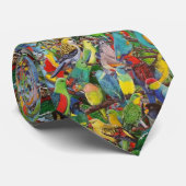 Australische parakeets stropdas (Opgerold)