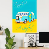 Australische reisposter poster (Thuiskantoor)