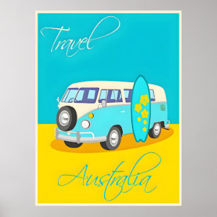 Australische reisposter poster