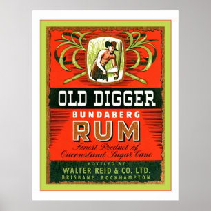 Australische ringweg Adverteren Poster