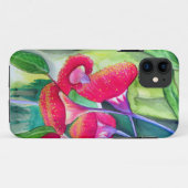 Australische roodbloeiende waterverf Case-Mate iPhone case (Achterkant (horizontaal))