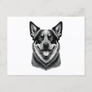 Australische runderen hond briefkaarten, Charming Briefkaart