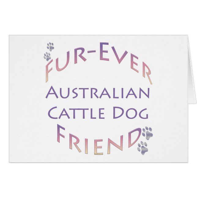 Australische runderhond Furever (Voorkant Horizontaal)