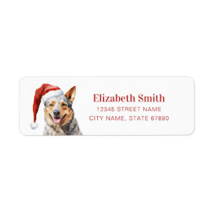 Australische Rundvee Hond Retouradres Labels