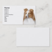 Australische Shepherd Profile Card Visitekaartje (Voorkant / Achterkant)