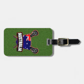 Australische Sjabloon van het Lacrosse-Bagagelabel Bagagelabel (Voorkant horizontaal)