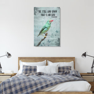 Australische Star Finch Canvas Afdruk