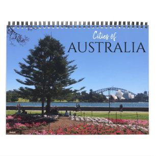 Australische steden 2025 (met locaties) kalender