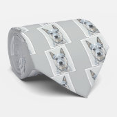 Australische stierenschilderingen - Kute Original Stropdas (Opgerold)