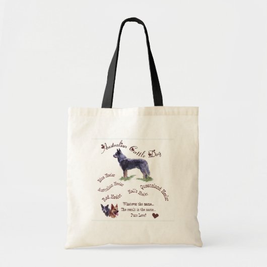 Australische stierenstiften tote bag (Voorkant)