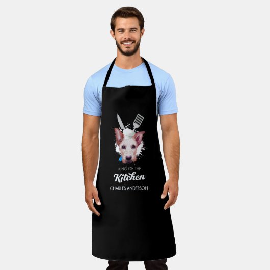 Australische stumpy Tail Cattle Dog Puppy Dog Schort (Gedragen)