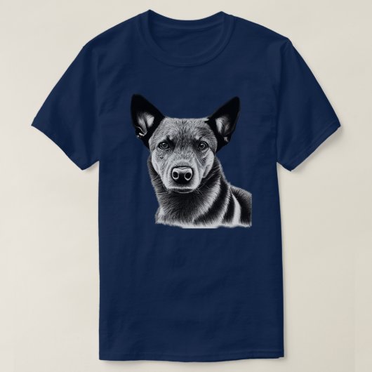 Australische stumpy Tail Cattle Dog T-shirt (Design voorkant)