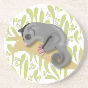 Australische suikerbieder zandsteen onderzetter