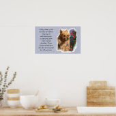 Australische Terrier Art Gifts Poster (Keuken)