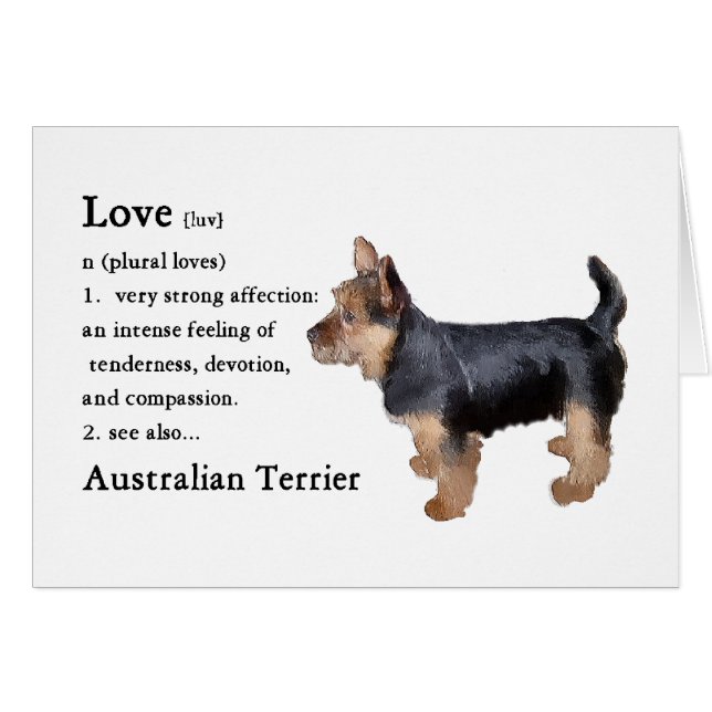 Australische terrier Gifts (Voorkant Horizontaal)