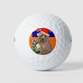 Australische Terrier Golfballen (Voorkant)
