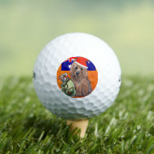 Australische Terrier Golfballen (Insitu Shirt)