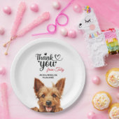 Australische Terrier Papieren Bordje (Feest)