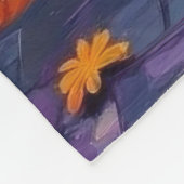 Australische Terriër Trick-or-Treating in Hallowee Fleece Deken (Hoek)