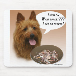 Australische Terrier Turkey Muismat