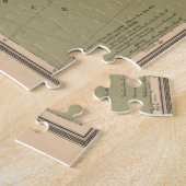  Australische Topografische kaart (1888) Legpuzzel (Zijkant)