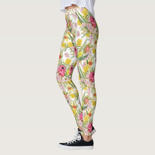 Australische tropische zomer leggings (Links)