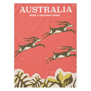 Australische vakantieafdrukken tafelkleed