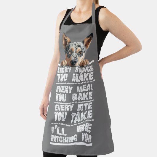 Australische vee hond elke snack die je maakt schort (Insitu)