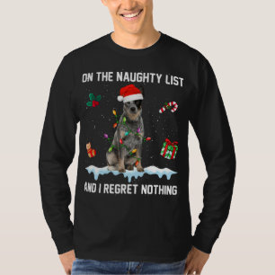 Australische vee hond ondeugende lijst en ik betre t-shirt