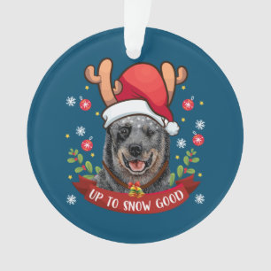 Australische veestapel Dog Blue Heeler Reindeer Ch Ornament